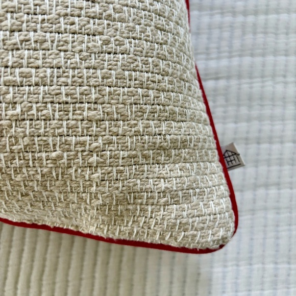 Hearth & Hand with Magnolia “Merry Christmas” Icon Square Toss Pillow NWT - Picture 4 of 13